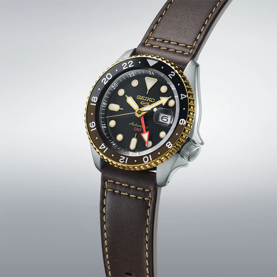 Seiko 5 Sports SKX GMT in Mocha - SSK036K1 - Image 2