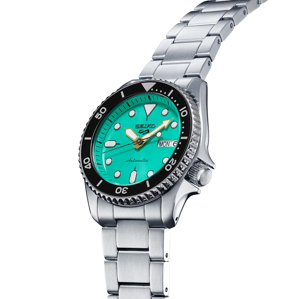 Seiko 5 Sports SKX Midi Teal - SRPK33K1 - Image 2
