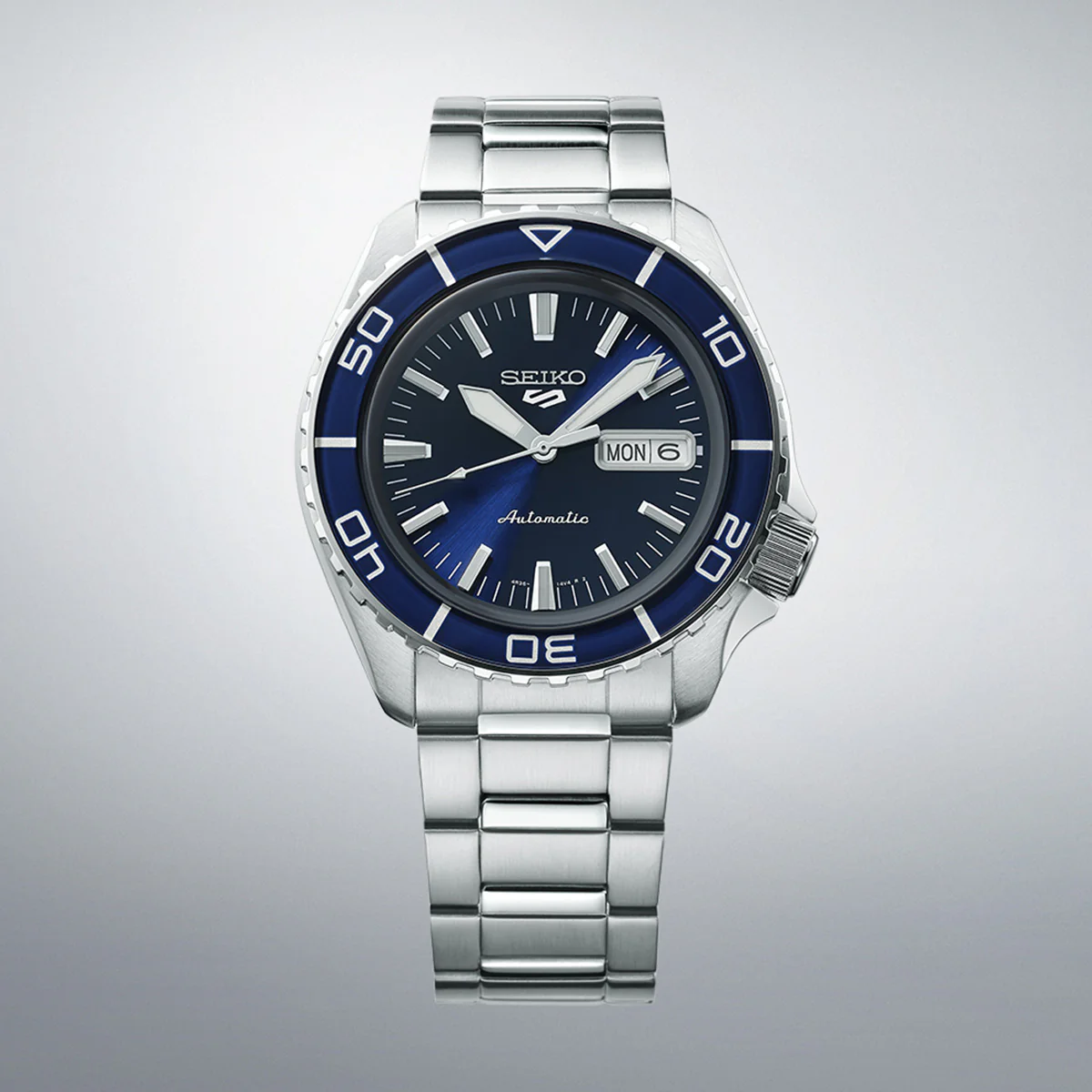 Seiko 5 Sports SKX – SNZH5 Bluetone Redux - SRPK97K1 - Image 2