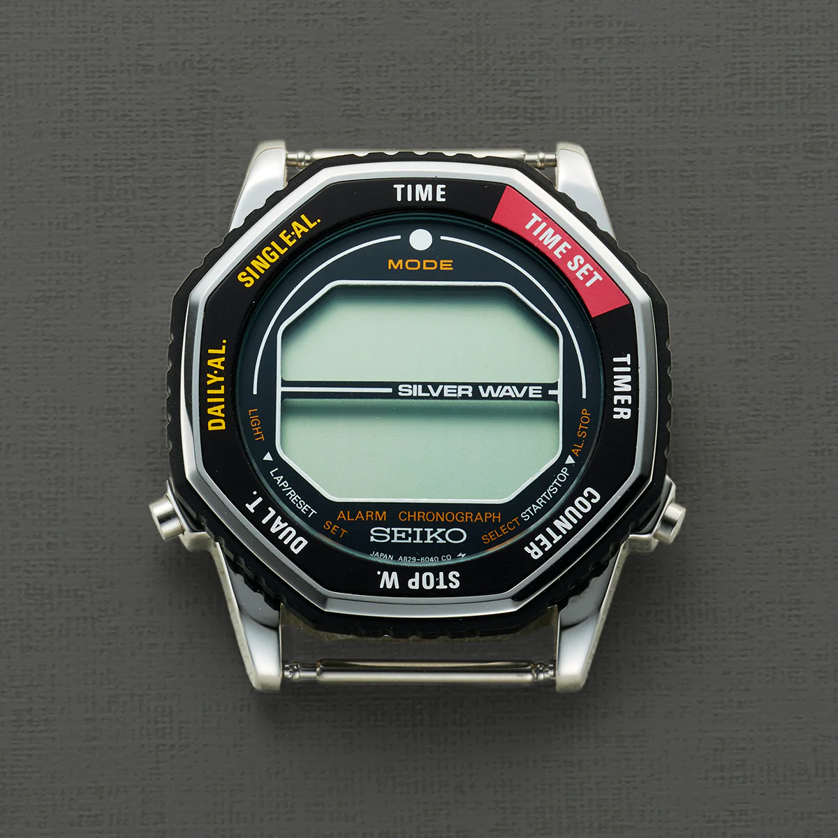 Men’s Digital Quartz Watch in Red & Black - SMGG19P1 - Image 3