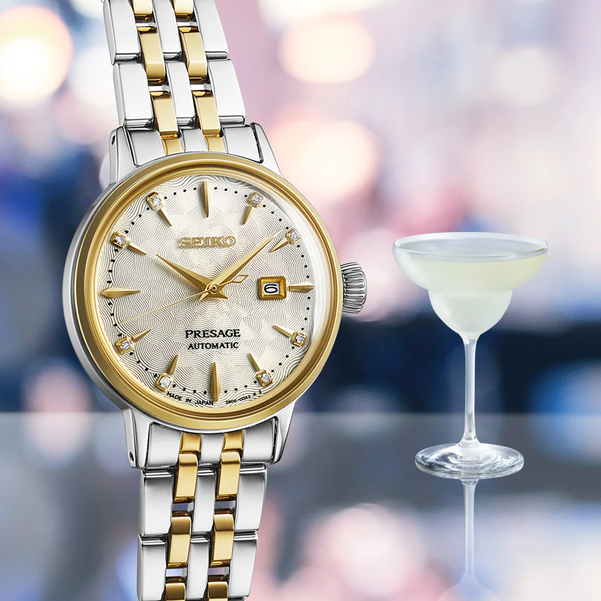 Presage Ladies Diamond Cocktail Time - SRE010J1 - Image 2