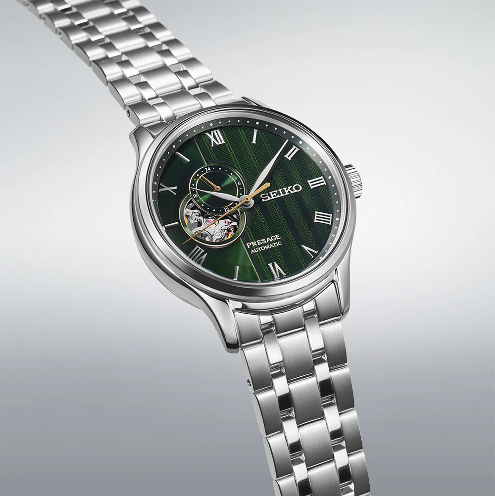 Seiko Presage ‘Japanese Zen Gardens’ in Fern green - SSA463J1 - Image 2