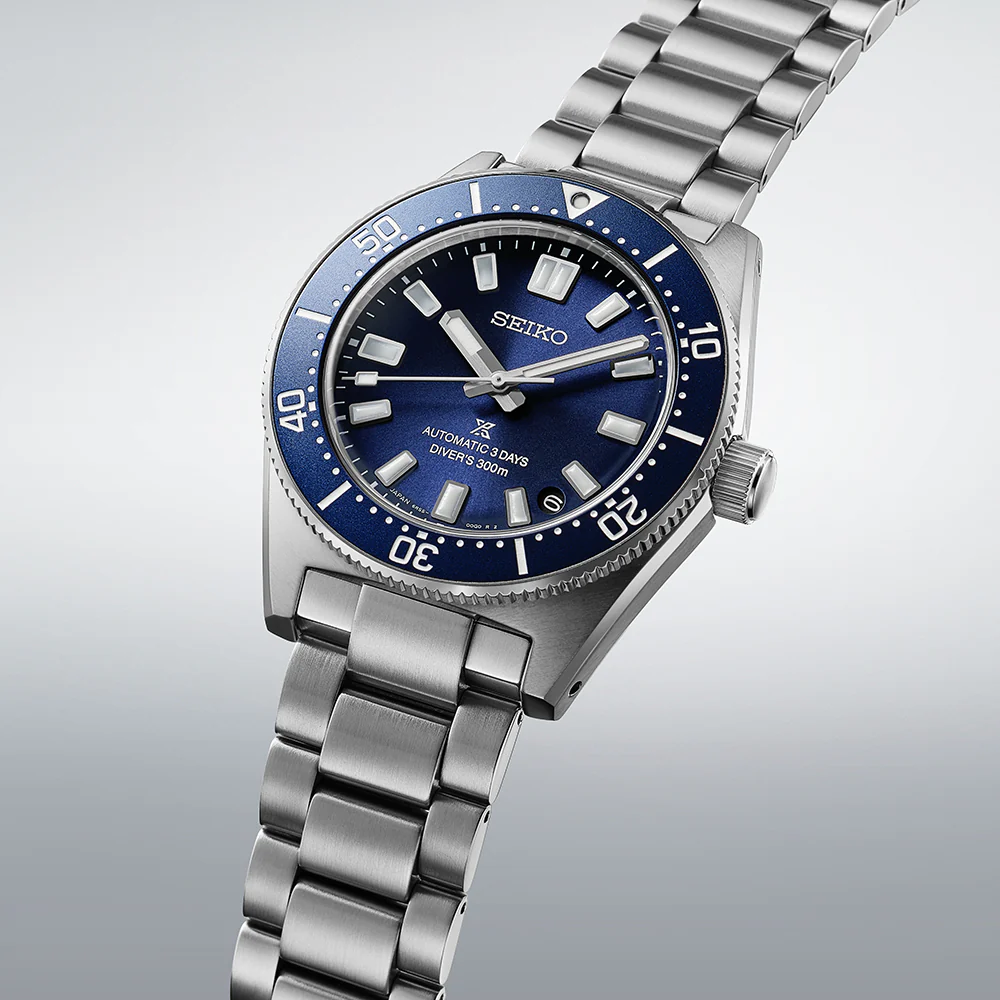 Prospex 1965 Revival Diver’s 3-day 300m in Scuba Blue - SPB451J1 - Image 2