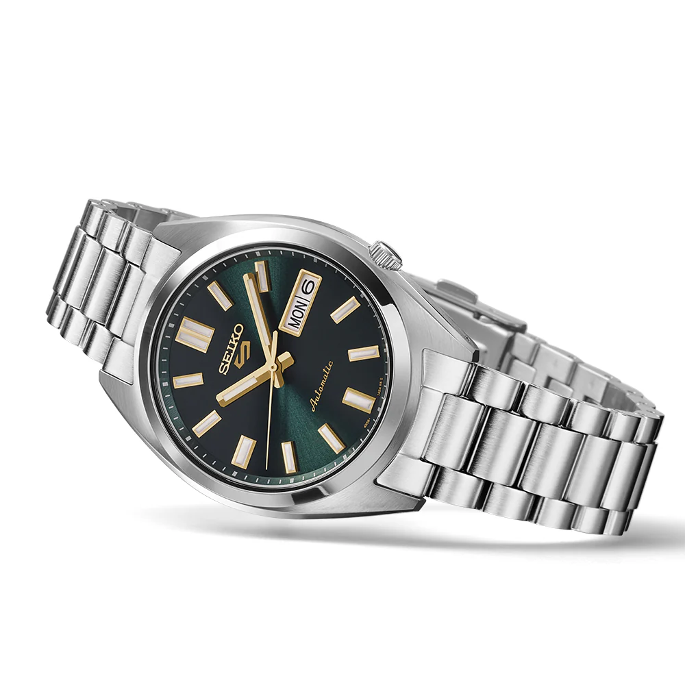 Seiko 5 Sports SNXS Vintage Gold Collection – in ‘Green Tie’ - SRPL57K1 - Image 3