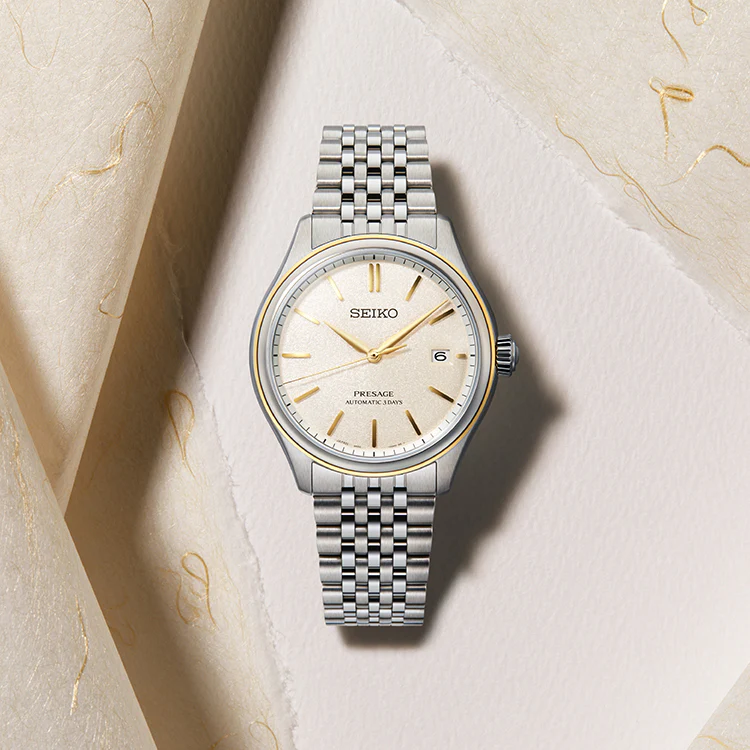 Seiko Presage Classic Series in Delicate Cream Silk - SPB478J1 - Image 2