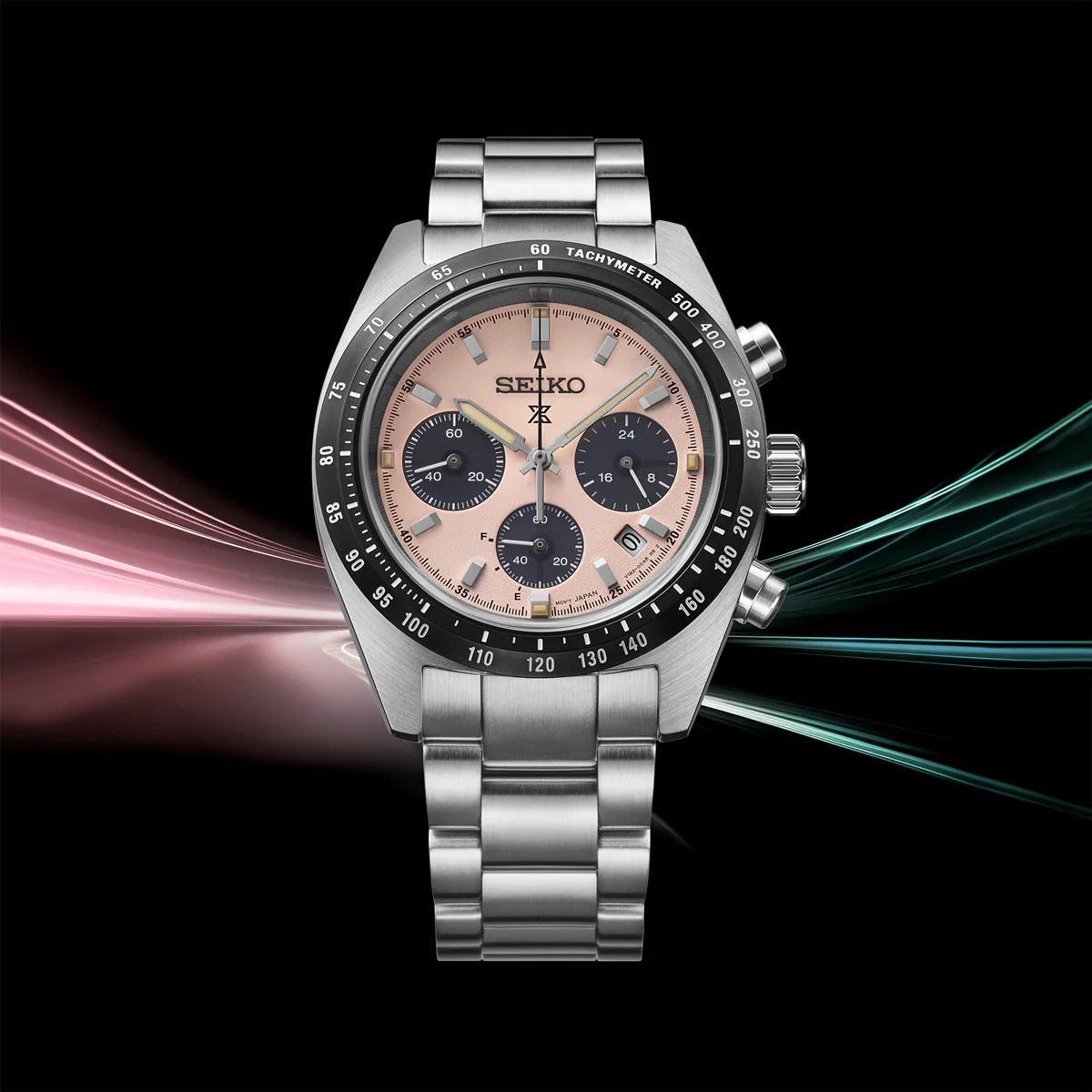 Seiko Prospex Speedtimer in Pale Pink - SSC963P1 - Image 2